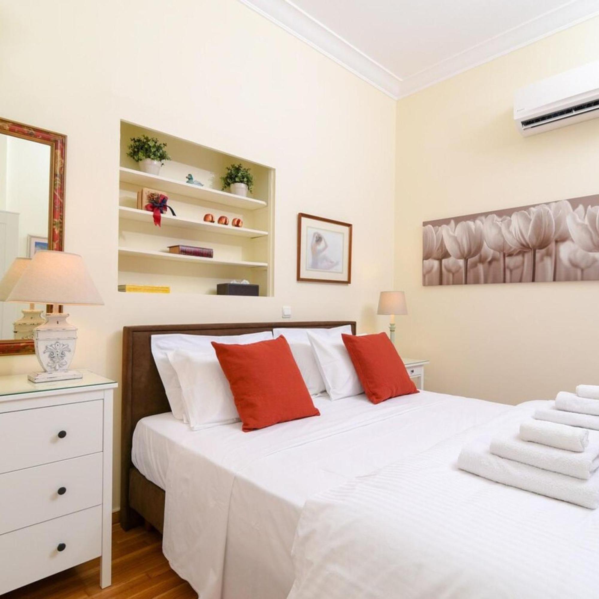 Classy Apartment In The Heart Of Athene Buitenkant foto
