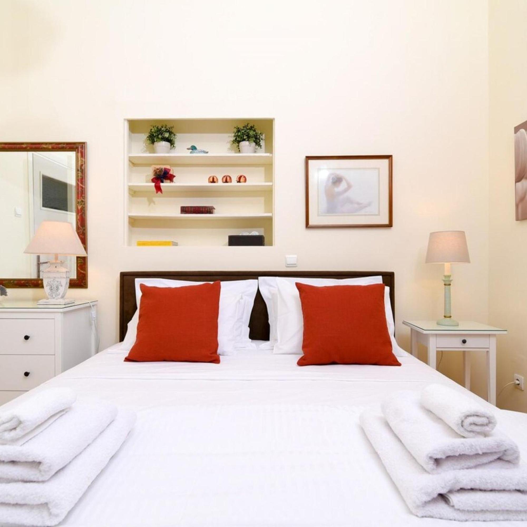Classy Apartment In The Heart Of Athene Buitenkant foto