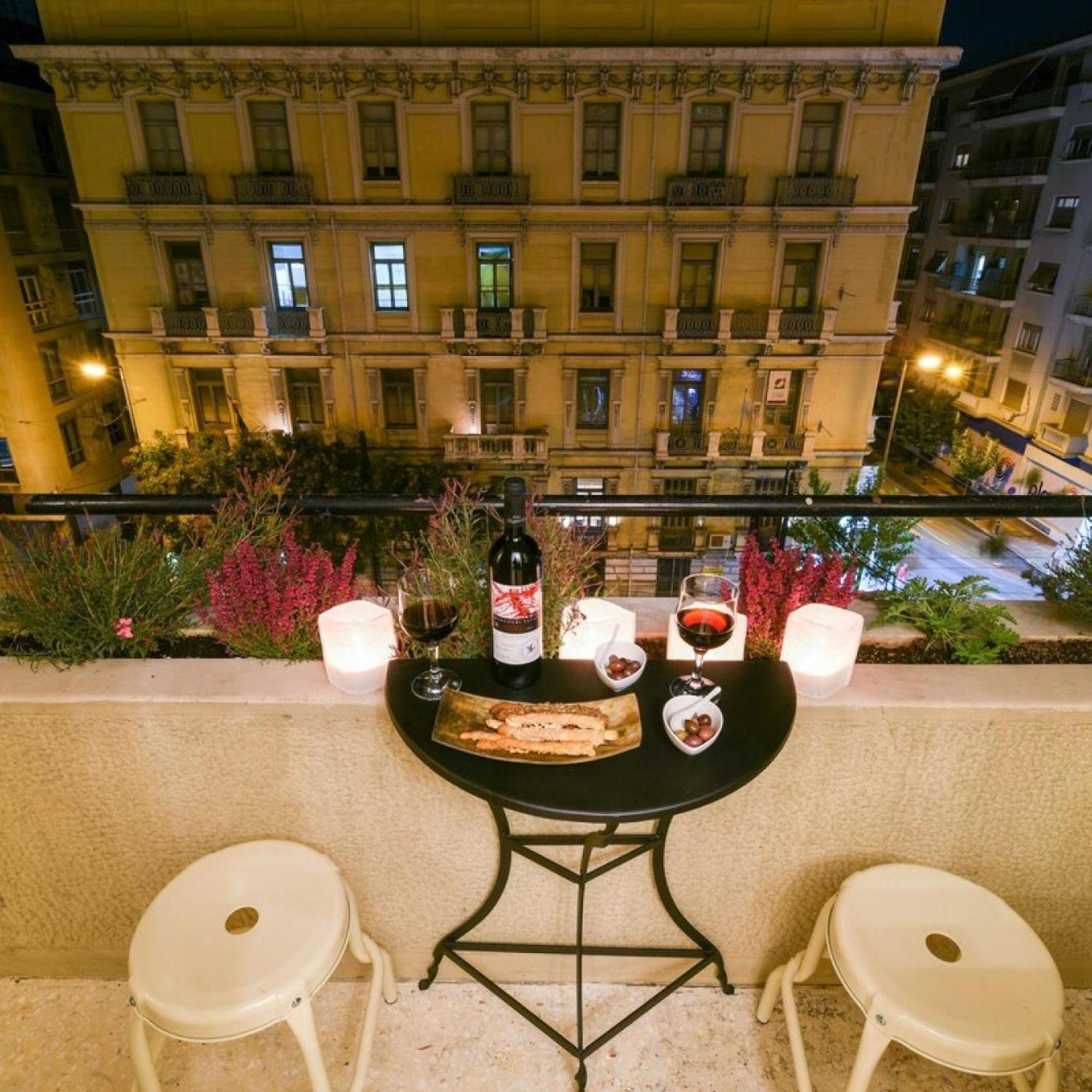 Classy Apartment In The Heart Of Athene Buitenkant foto